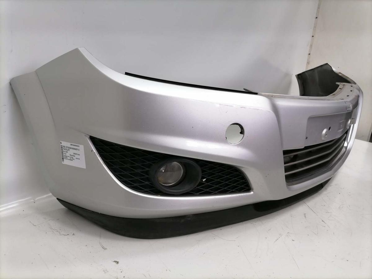 Opel Astra H original Stoßstange Stossfänger vorn Z157 Starsilber Facelift Bj.2007